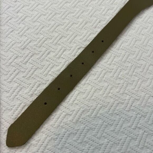 Vintage Handmade Leather Sheet Women’s Belt Embellished Bedazzled 39” Long 80s - Picture 11 of 14